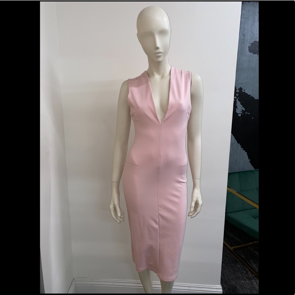 Baby pink dress